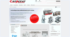 Desktop Screenshot of cotaffut.com